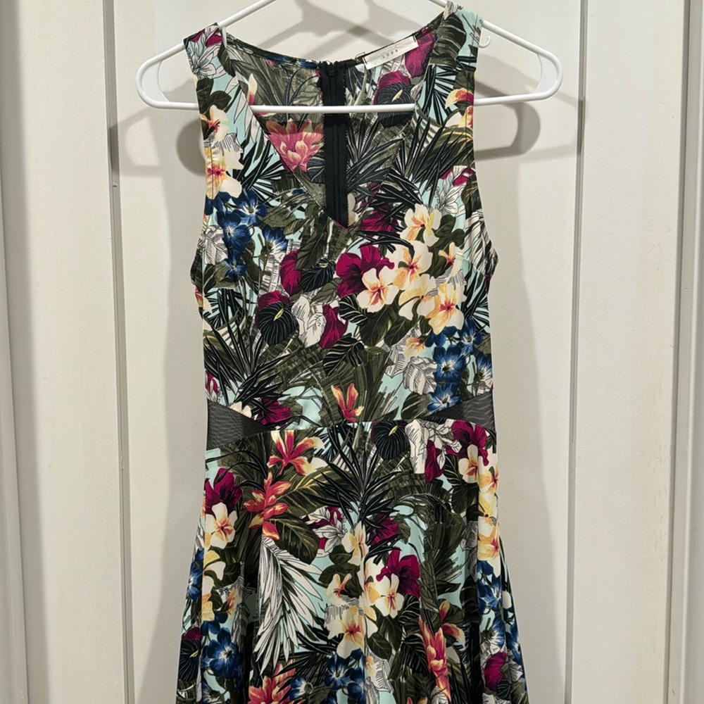 Floral Mini Dress - perfect for tropical vacation!